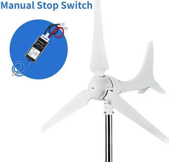 Alt view image 5 of 7 - Automaxx 600W 12V/24V Marine/Home Bluetooth Wind Turbine
