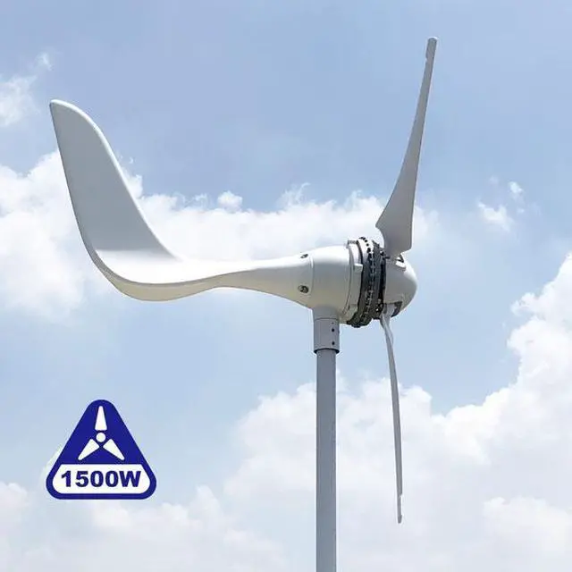 Alt view image 7 of 7 - Automaxx 1500W 24V Bluetooth Wind Turbine
