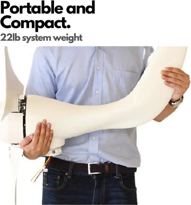 Alt view image 5 of 7 - Automaxx 400W 12V Marine/Home Bluetooth Wind Turbine
