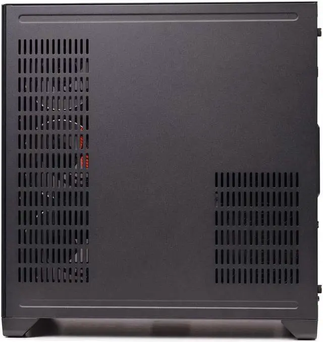 Alt view image 5 of 7 - WJCOOLMAN Lonely Warrior PRO Black Computer Case Panoramic Version 2 Sides Transparent Glass Gaming Chassis Support 10 Fan Positions 360 AIO Support ATX/M-ATX Gming Case High-Airflow Design