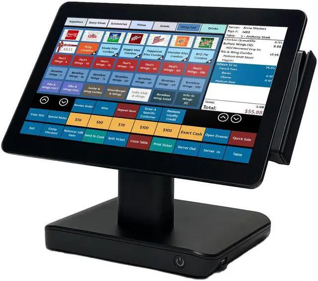 Alt view image 2 of 7 - Business Software Solutions Inc. Elite III Restaurant Point of Sale System - 2 Stations