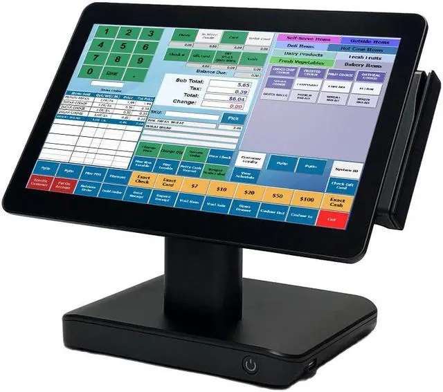 Alt view image 2 of 5 - Business Software Solutions Inc. Elite III Retail Touch Point of Sale System - 3 Stations