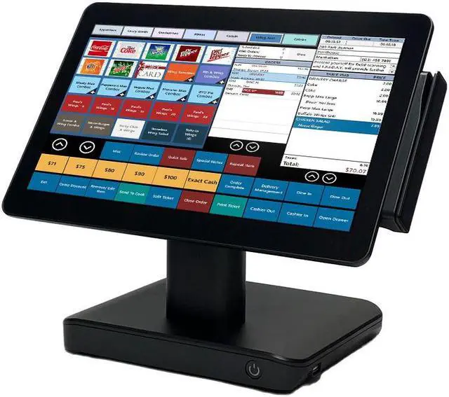 Alt view image 2 of 6 - Business Software Solutions Inc. Elite III Restaurant Delivery Point of Sale System - 3 Stations