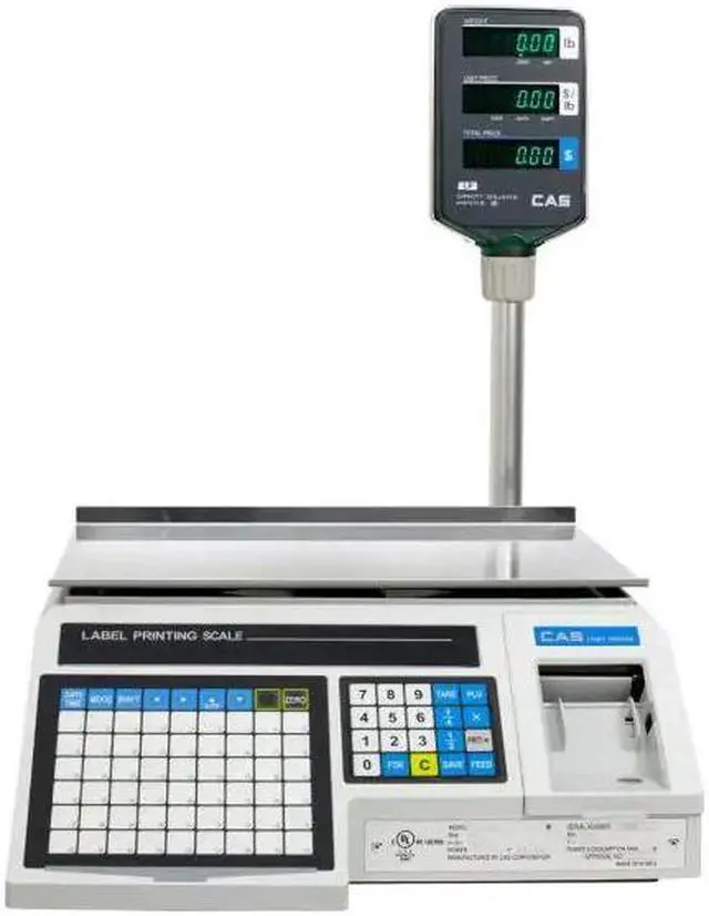Alt view image 2 of 3 - Business Software Solutions Inc. LP-1000NP Weight Scale w/ Barcode Printer
