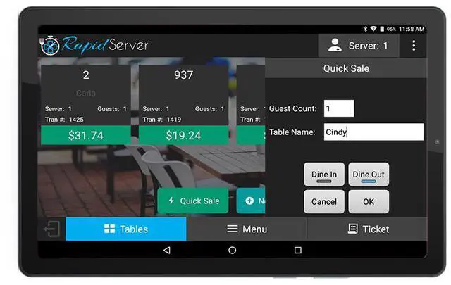 Alt view image 11 of 14 - Business Software Solutions Inc. RapidServer Lenovo Tab One