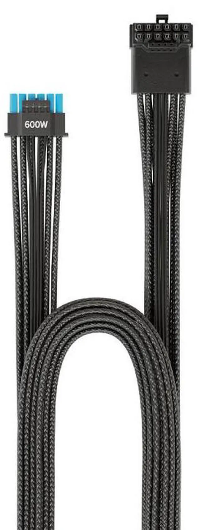 Alt view image 2 of 2 - SeaSonic Native 16-Pin Gen 5 12V-2x6 600 W Cable -90° L-type interface