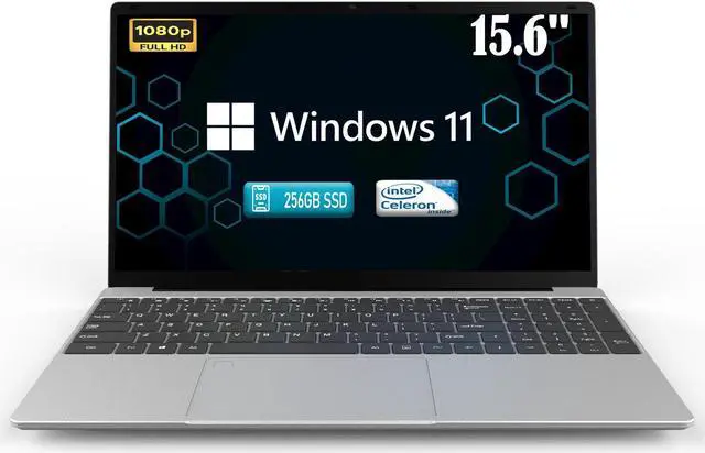 Main image of MTWZMM Laptop Computer, 15.6 Inch Laptop, DDR4 8GB SSD 256GB, Celeron N5095(Up to 2.9GHz), WiFi, USB 3.0, Webcam, Card Reader, Ultral Light Laptop for Students and Business