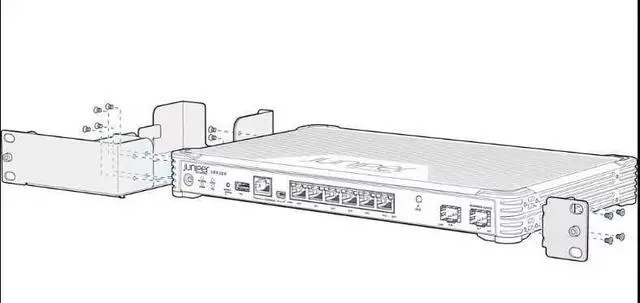 Alt view image 6 of 6 - Juniper SRX320-RMK0 Srx320 Rack Mount Kit With Adaptor Tray