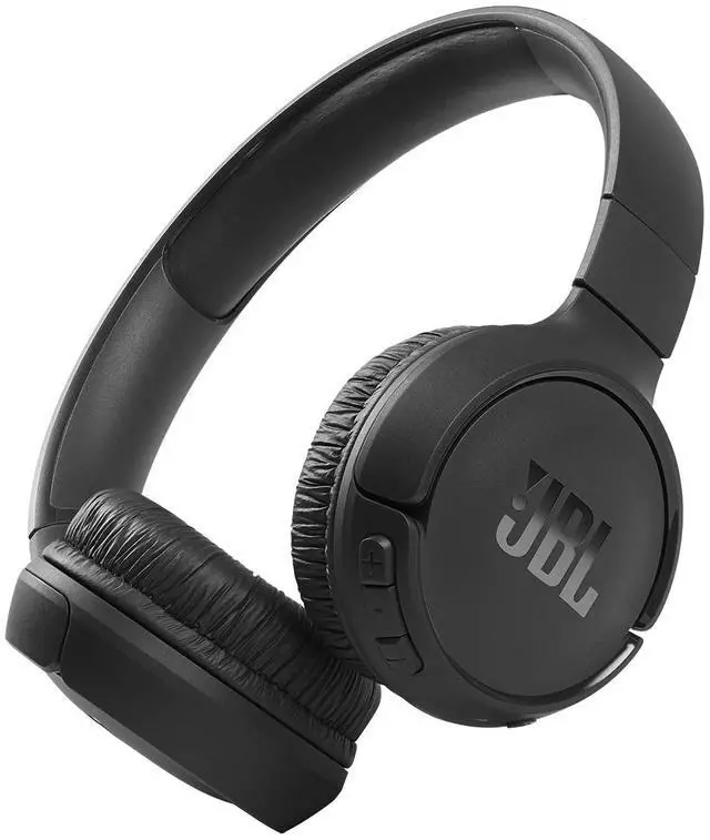Main image of JBL Tune 510BT - Bluetooth headphones with up to 40 hours battery, microphone for call, foldable and comfortable, Android and iOs compatible (Black)