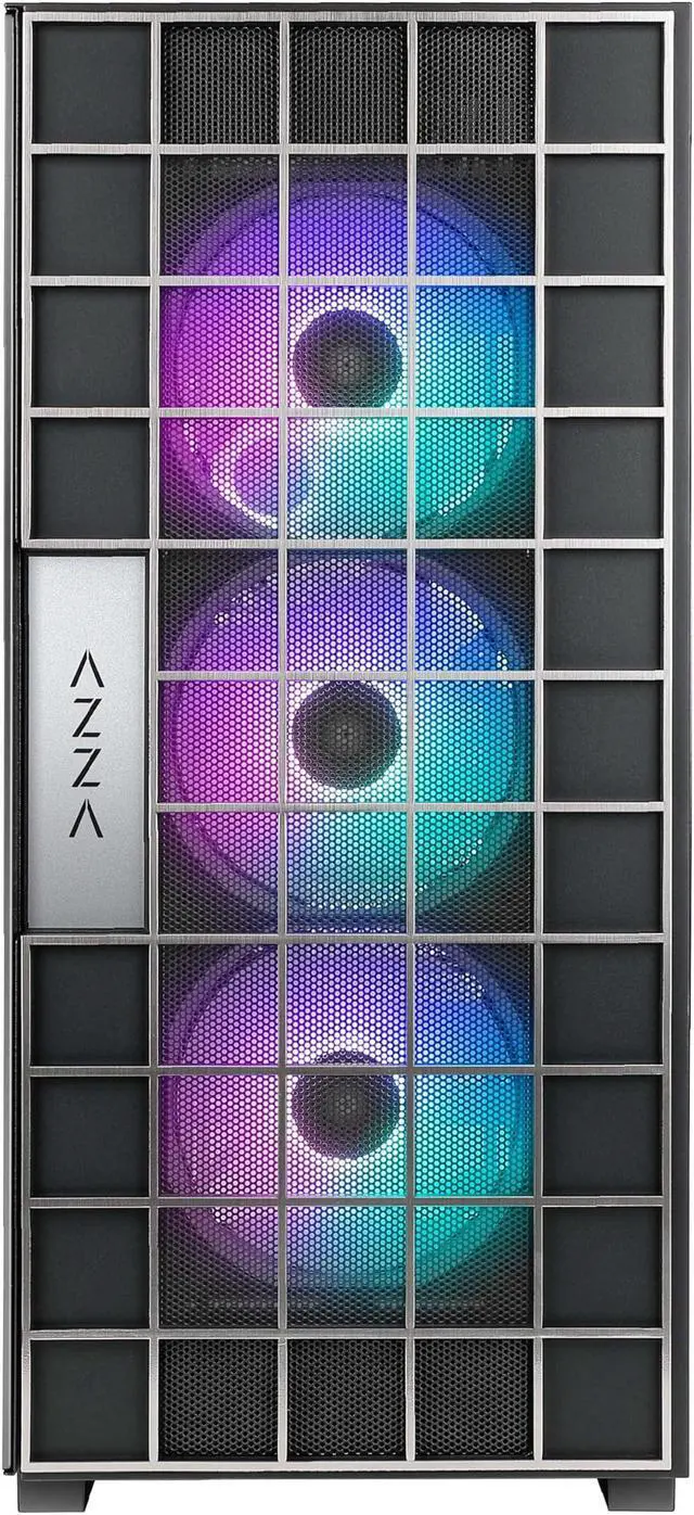 Alt view image 2 of 4 - AZZA CSAZ-500 Neo ATX Mid Tower Gaming Case
