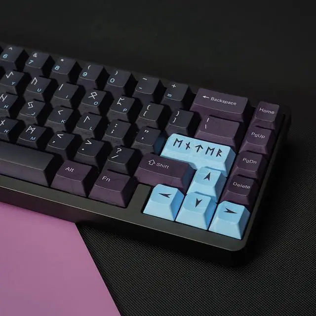 Alt view image 4 of 5 - Mechkeys VARMILO Muse65 Wired Magnetic Switches Keyboard Rapid Trigger, Gaming Keyboard Full CNC Metal Case and UV Mirror Glass Back for FPS Player (As Gard, ANSI Layout with Magnetic Jade Pro Switch)