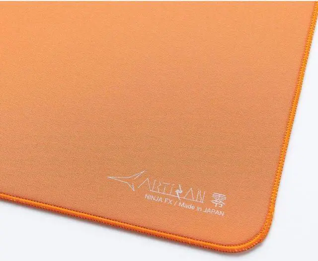 Alt view image 3 of 5 - ARTISAN Artisan FX Zero Soft Orange Gaming Mouse Pad E-Sports (L, Orange)