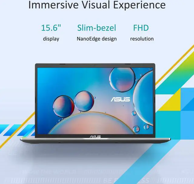 Alt view image 3 of 5 - ASUS Vivobook 15.6" FHD Laptop, AMD Ryzen 3 3250U, 8GB RAM, 128GB SSD, Windows 11 Home, Transparent Silver, M515DA-WS33