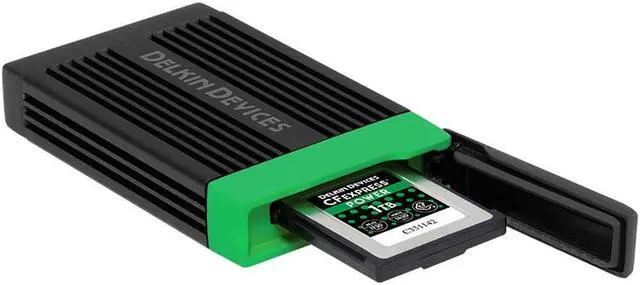 Main image of Delkin Devices USB 3.2 CFexpress Type B Card Reader - High-Speed 10Gbps Data Transfer, Compatible with Windows & Mac (DDREADER-54)