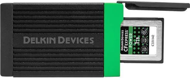 Alt view image 2 of 3 - Delkin Devices USB 3.2 CFexpress Type B Card Reader - High-Speed 10Gbps Data Transfer, Compatible with Windows & Mac (DDREADER-54)