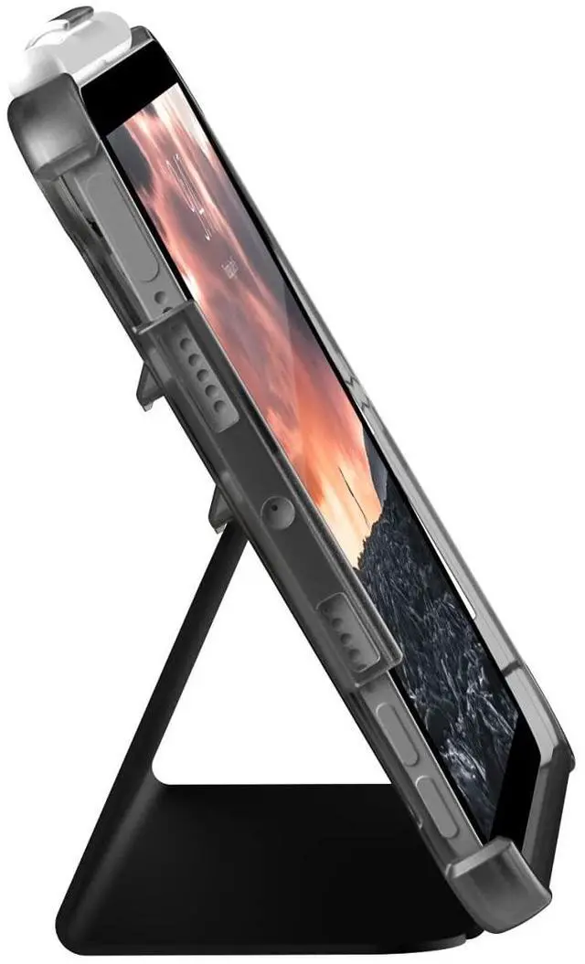 Alt view image 5 of 5 - URBAN ARMOR GEAR UAG Designed for iPad Mini A17 Pro Case (7th Gen, 2024) A2993 A2995 A2996 8.3" Plyo, Rugged Translucent Multi-Angle Viewing Folio Stand with Pencil Holder Protective Cover, Ice