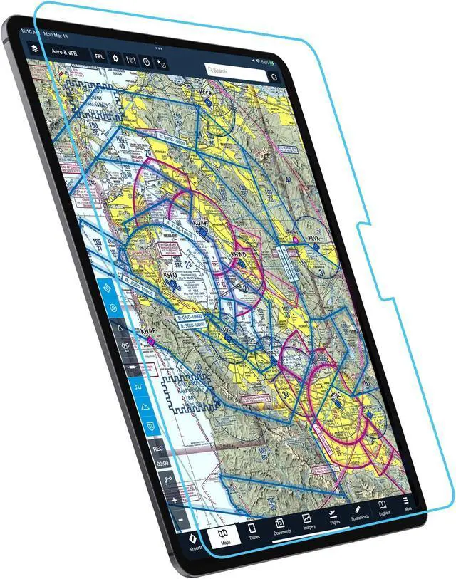 Main image of MYGOFLIGHT ArmorGlas Tempered Glass Screen Protector For iPad Pro 11 M4 2024 - Anti-Glare Anti-Reflection Anti-Shatter Scratch & Fingerprint Resistant Bubble-Free Easy Install (ACC-1590, iPad Pro 11")