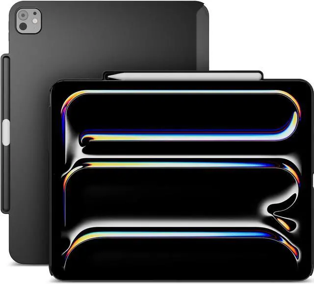 Main image of SWITCHEASY CoverBuddy Lite for 2024 iPad Pro 13" - iPad Pro Case Compatible with Magic Keyboard for iPad Pro (M4), with Apple Pencil Pro Pencil Holder - Black