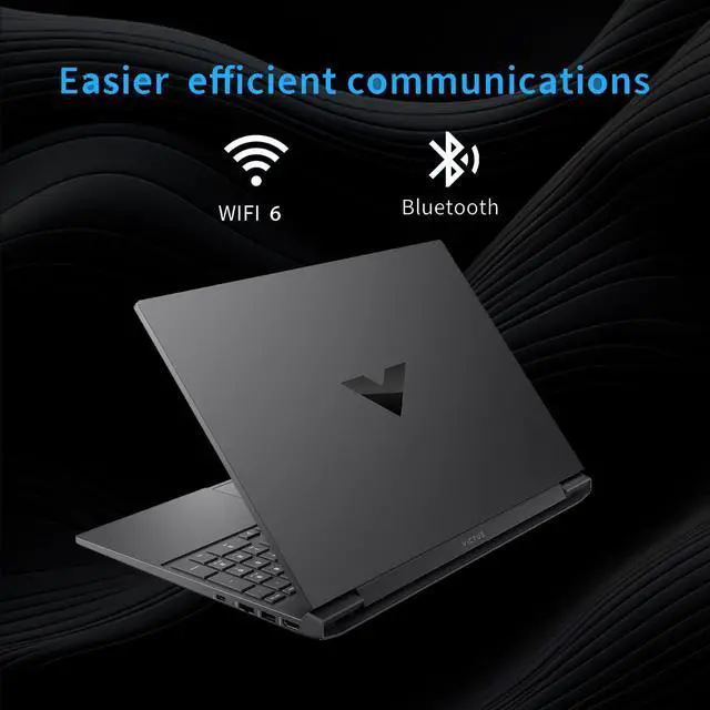 Alt view image 4 of 5 - HP Victus 15.6 Ryzen 5 Premium Gaming Laptop, 15.6 FHD 144Hz, Ryzen 5 7535HS (Beats Intel i5-13420H), AMD Radeon RX 6550M (Beats Nvidia GeForce RTX 3050), 16GB DDR5 RAM, 1TB SSD, Backlit KB, W11 Pro