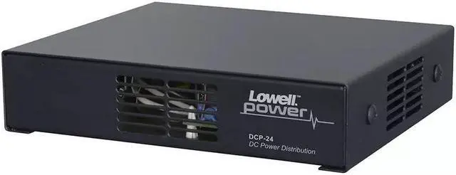 Main image of Lowell DCP-24 DC Power Distribution, 8 Output (24VDC); Each Output Protected by PTC Fuse with Auto Reset; Power Status LEDs; Universal Input 100-240VAC, 50/60Hz