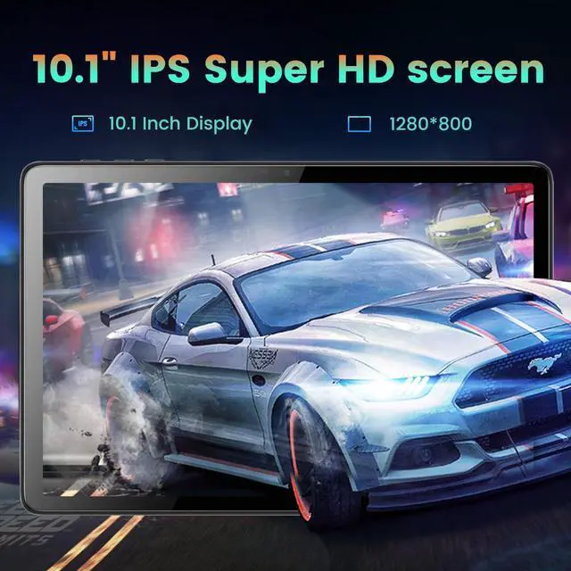 Alt view image 2 of 5 - Android 14 Tablets 10 inch, Octa-Core 8GB RAM+128GB ROM, 5G+2.4G Wi-Fi/Bluetooth, FHD Display, 6000mAh Battery, Portable Tablets Built-in 8MP Rear Camera and 5MP Front Camera