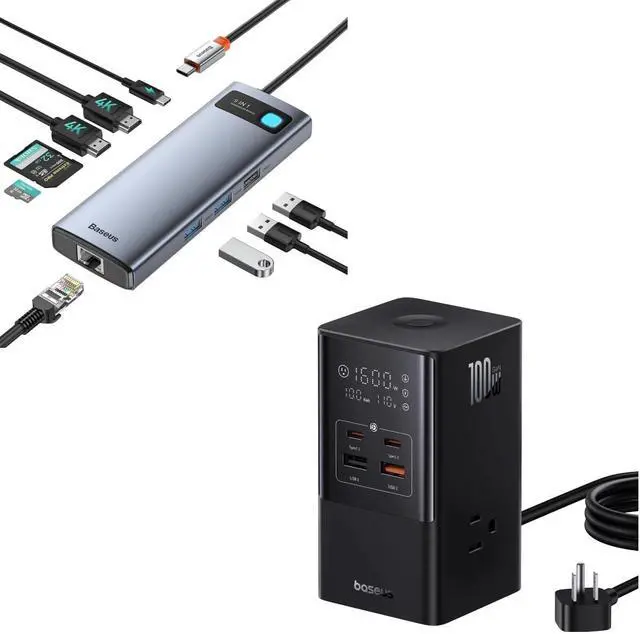 Main image of Baseus Laptop Docking Station & 7-in-1 USB C Charging Station