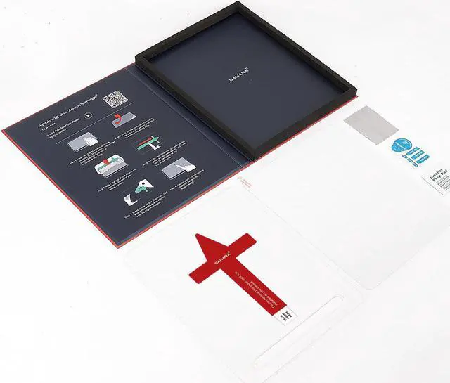 Alt view image 4 of 5 - SAHARA - Easy Apply Tempered Glass Screen Protector for iPad Air (M2) 11" 2024, Clear, (ZD-T00067)