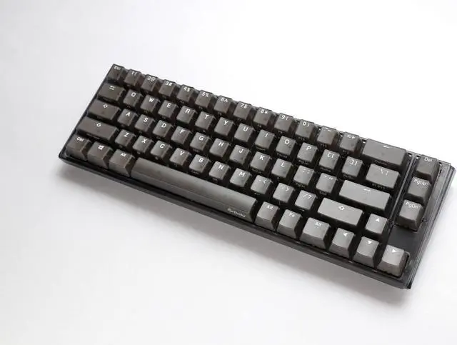 Alt view image 3 of 5 - Ducky One 3 SF Aura 65% Mechanical Keyboard: Quack Mechanics Dampening, Hot-Swappable Cherry MX Red Switches, High-Density PBT Tripleshot Keycaps, RGB, US, Black