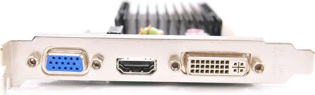 Alt view image 2 of 4 - EVGA GeForce 8400 GS Passive 512 MB DDR3 PCI Express 2.0 DVI/HDMI/VGA Graphics Card, 512-P3-1301-KR