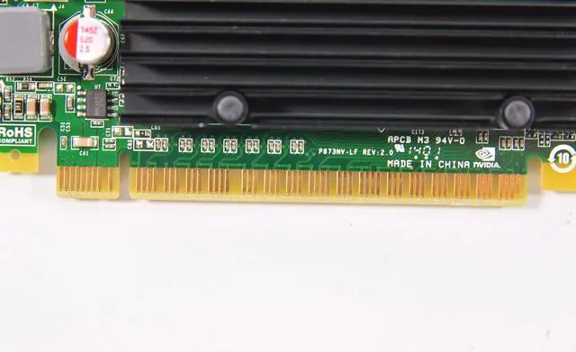 Alt view image 3 of 4 - EVGA GeForce 8400 GS Passive 512 MB DDR3 PCI Express 2.0 DVI/HDMI/VGA Graphics Card, 512-P3-1301-KR