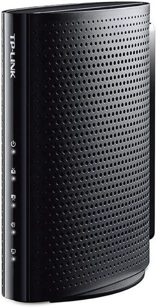 Main image of TP-Link TC-7610 DOCSIS 3.0 (8x4) Cable Modem. Max Download Speeds Up to 343Mbps. Certified for Comcast XFINITY, Spectrum, Cox, and More. Separate Router is Needed for Wi-Fi