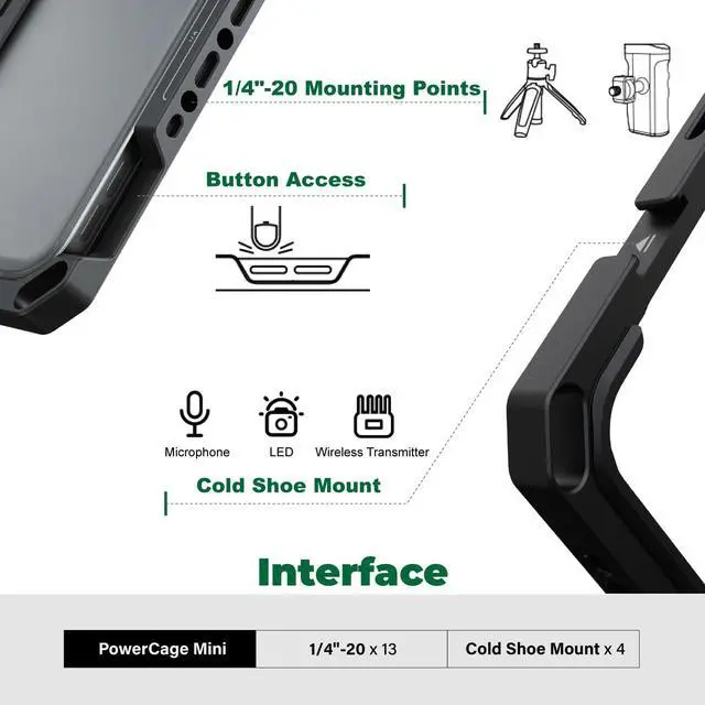 Alt view image 4 of 5 - Accsoon PowerCage Mini (POWERCAGEMINI)