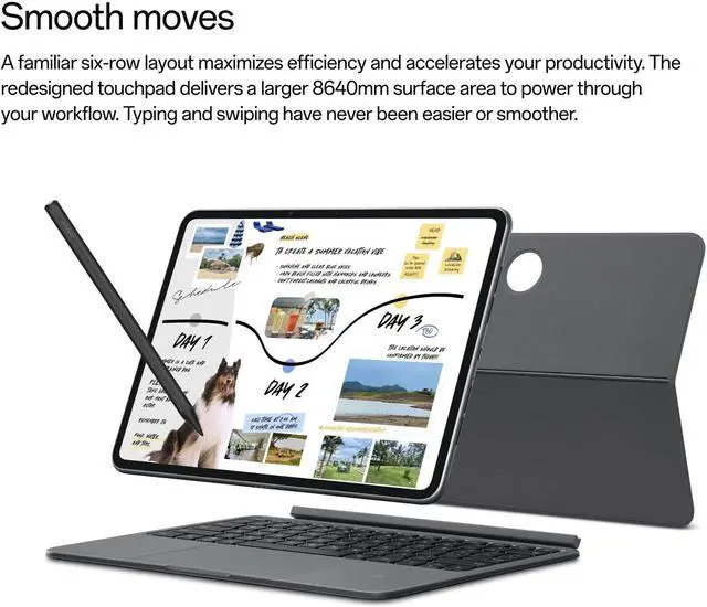 Alt view image 4 of 5 - OnePlus Pad 2-12GB RAM + 256GB Storage 12.1" Display Android Tablet, Snapdragon 8 Gen 3 Processor, 8MP Front & 13MP Rear Cameras, 67W Fast Charging, AI Eraser 2.0, Wi-Fi