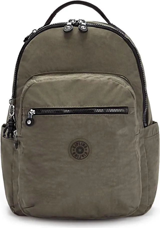 Main image of Kipling Women's Seoul 15" Laptop Backpack, Durable, Roomy with Padded Shoulder Straps, Built-In Protective Sleeve