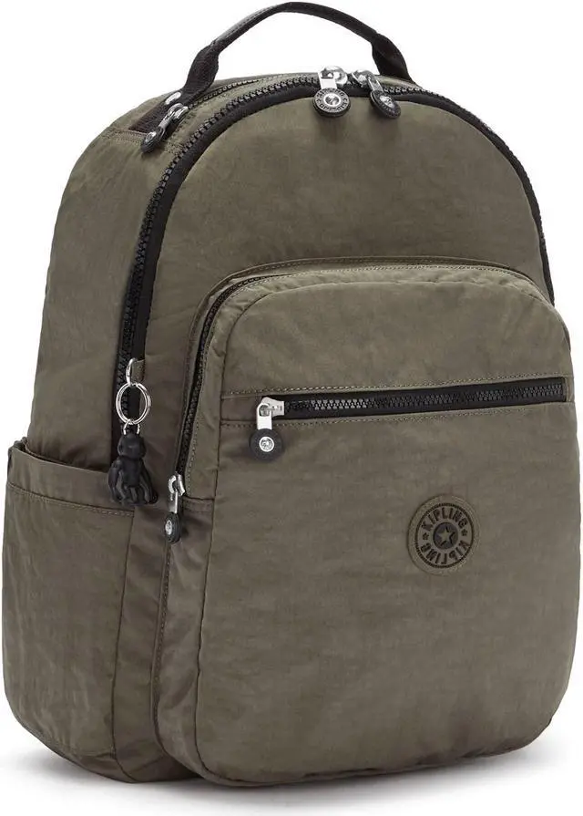 Alt view image 2 of 4 - Kipling Women's Seoul 15" Laptop Backpack, Durable, Roomy with Padded Shoulder Straps, Built-In Protective Sleeve