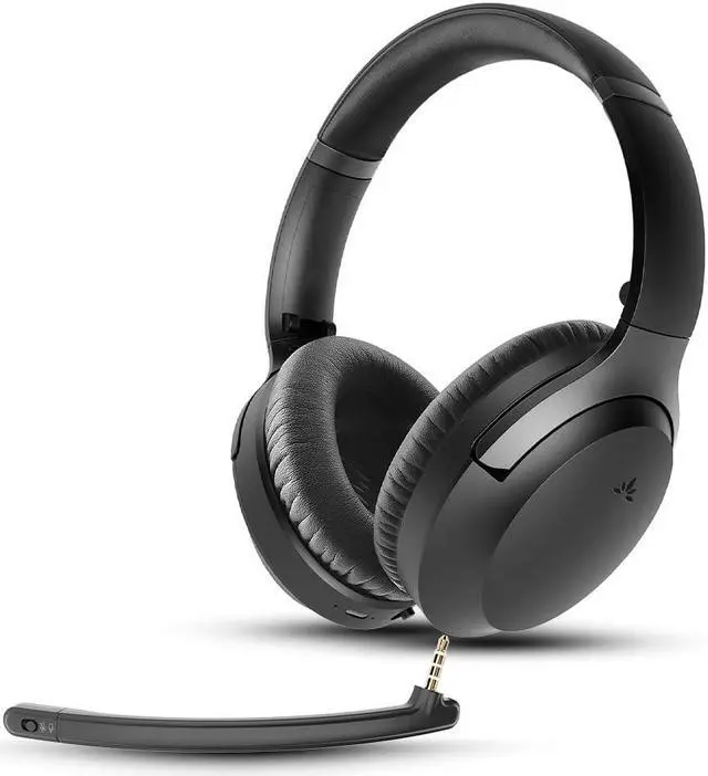 Main image of Avantalk Aria 3 - Bluetooth 5.3 LE Audio Headphones with Detachable Noise-Cancelling Mic for Work Calls & Music, 55 Hrs Wireless Headset with Sidetone for PC Computer and Phone