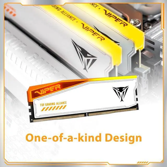 Alt view image 5 of 5 - Patriot Memory Viper Elite 5 TUF Gaming RGB DDR5 RAM 32GB (2X16GB) 6000MT/s CL36 1.35v UDIMM Desktop Gaming Memory Kit Compatible with Intel XMP/AMD Expo - PVER532G60C36KT