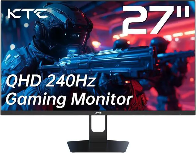 Ktc 1440p 240hz 1ms KTC H27E22 27 Inch 240Hz Gaming Monitor, QHD