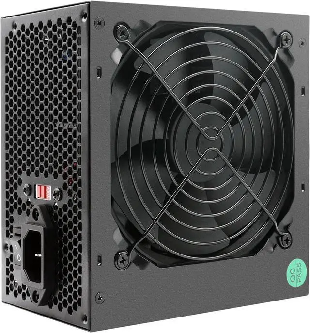 Alt view image 3 of 5 - 800W Power Supply 80 Plus Gold PSU Standard ATX Computer Power Supplies Non Modular Build-in 120MM Ultra-Quiet FDB Fan with 115/230V Switch for Desktop Gaming PC Server
