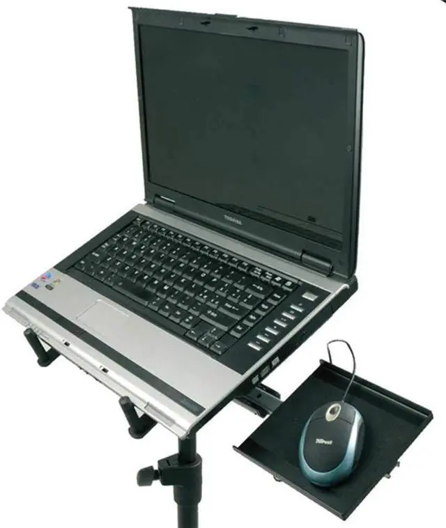Alt view image 3 of 3 - QUIK LOK LPH-003 Tripod Laptop Stand