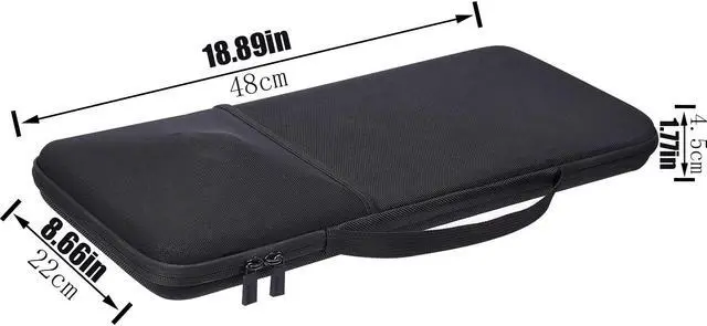Alt view image 4 of 5 - Case for Logitech Signature M650 Mouse + Logitech Signature K650 Keyboard