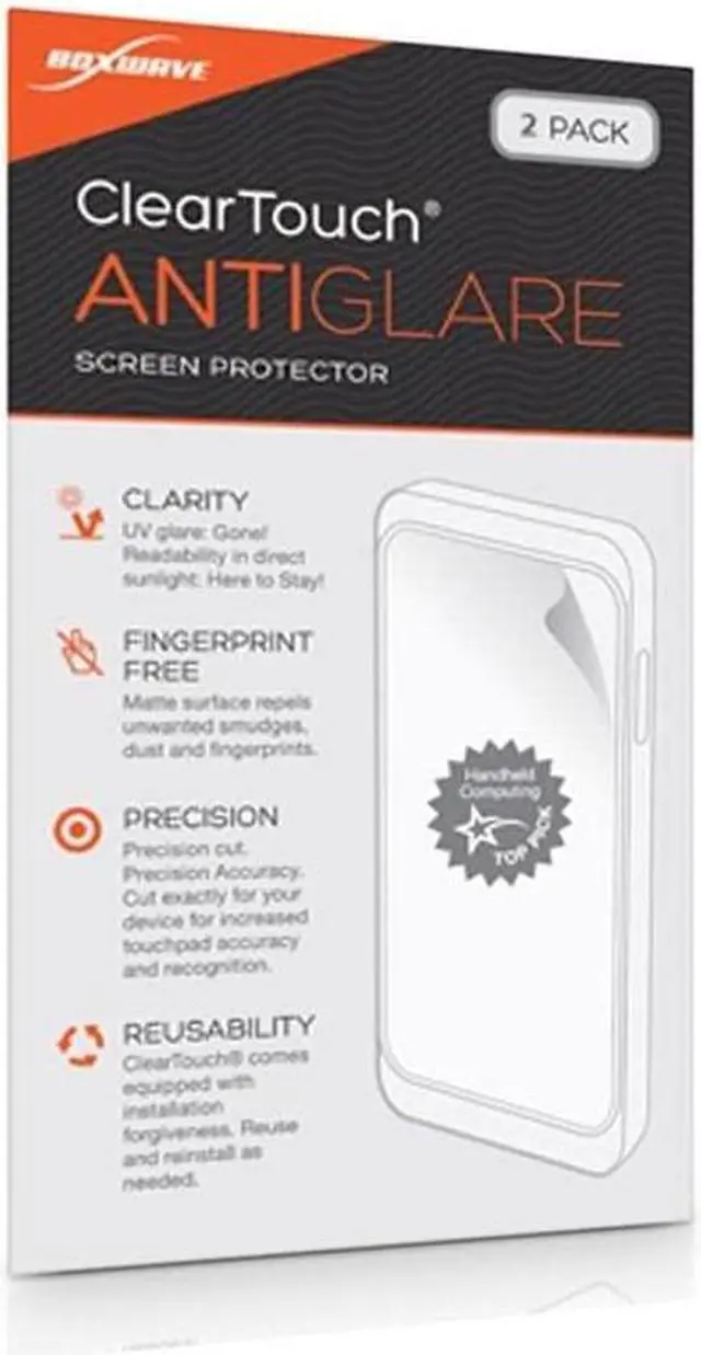 Alt view image 2 of 5 - BoxWave Screen Protector Compatible with Monster Vision Portable Entertainment System - ClearTouch Anti-Glare (2-Pack), Anti-Fingerprint Matte Film Skin