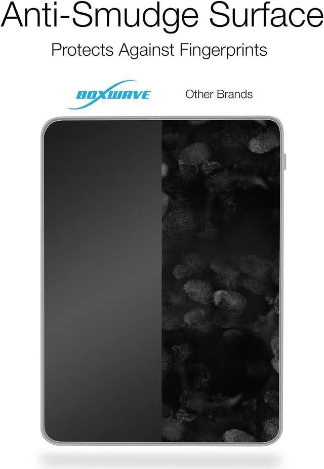 Alt view image 4 of 5 - BoxWave Screen Protector Compatible with Monster Vision Portable Entertainment System - ClearTouch Anti-Glare (2-Pack), Anti-Fingerprint Matte Film Skin