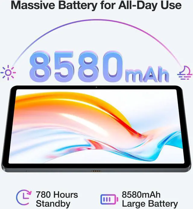 Alt view image 3 of 5 - DOOGEE T30SE Tablet with Keyboard, Dual 4G LTE 11 Inch Gaming Tablets Android 14, 9GB RAM + 128GB, 2.4K Octa-Core, 8580mAh, Tablet with Keyboard and Pen, Mouse and Case