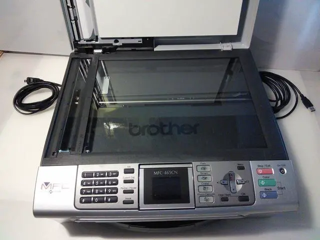Alt view image 2 of 5 - Brother MFC-465CN Color Inkjet All-in-One Printer with Networking