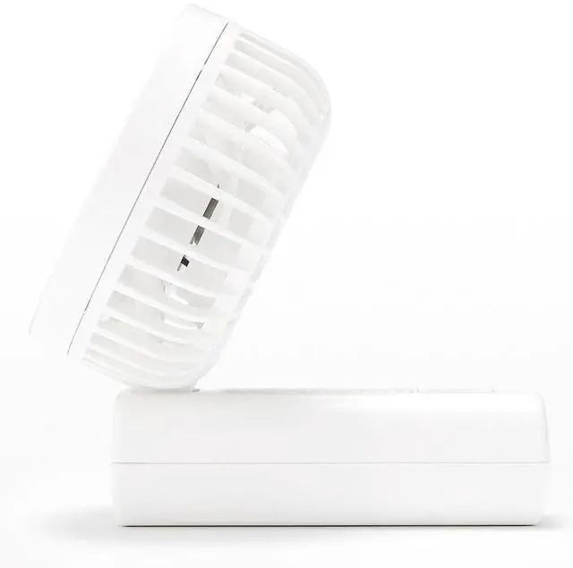 Alt view image 3 of 5 - MUJI Rechargeable Compact Handy Fan - White/MJ-HF4-WH