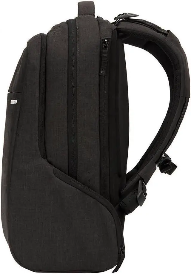 Alt view image 3 of 5 - Incase ICON Durable Travel Backpack, Laptop Bag with Strong 840 Nylon, Fits 16-inch Laptop, Carry On Backpack for Travel (Graphite)