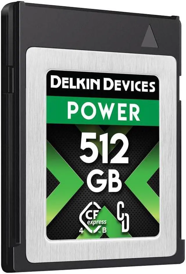 Alt view image 2 of 5 - Delkin Devices 512GB CFexpress Type B 4.0 Memory Card + USB 3.2 CFexpress Type B Card Reader