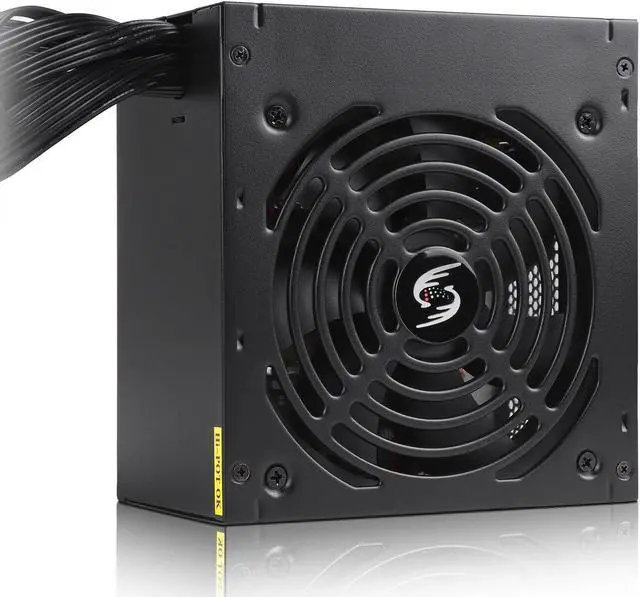 Alt view image 4 of 5 - 550W Power Suppy 80 Plus Bronze Non Modular Gaming PC PSU Full Voltage 110/220V Active PFC for Desktop Server