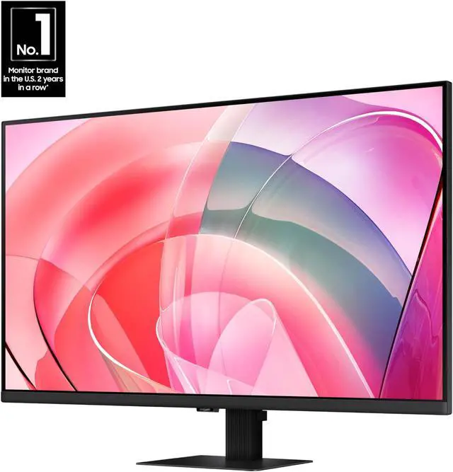 Alt view image 3 of 5 - SAMSUNG 32-Inch ViewFinity S7 (S70D) Series 4K UHD High Resolution Monitor with HDR10, Multiple Ports, Easy Setup Stand, Advanced Eye Care, LS32D702EANXGO, 2024